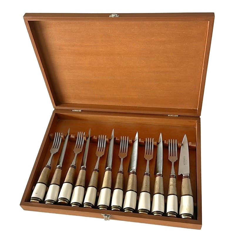CUBIERTOS CRIOLLOS x 12 piezas S/Imp.