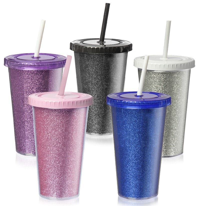 VASO STAR GLITTER S/Imp.